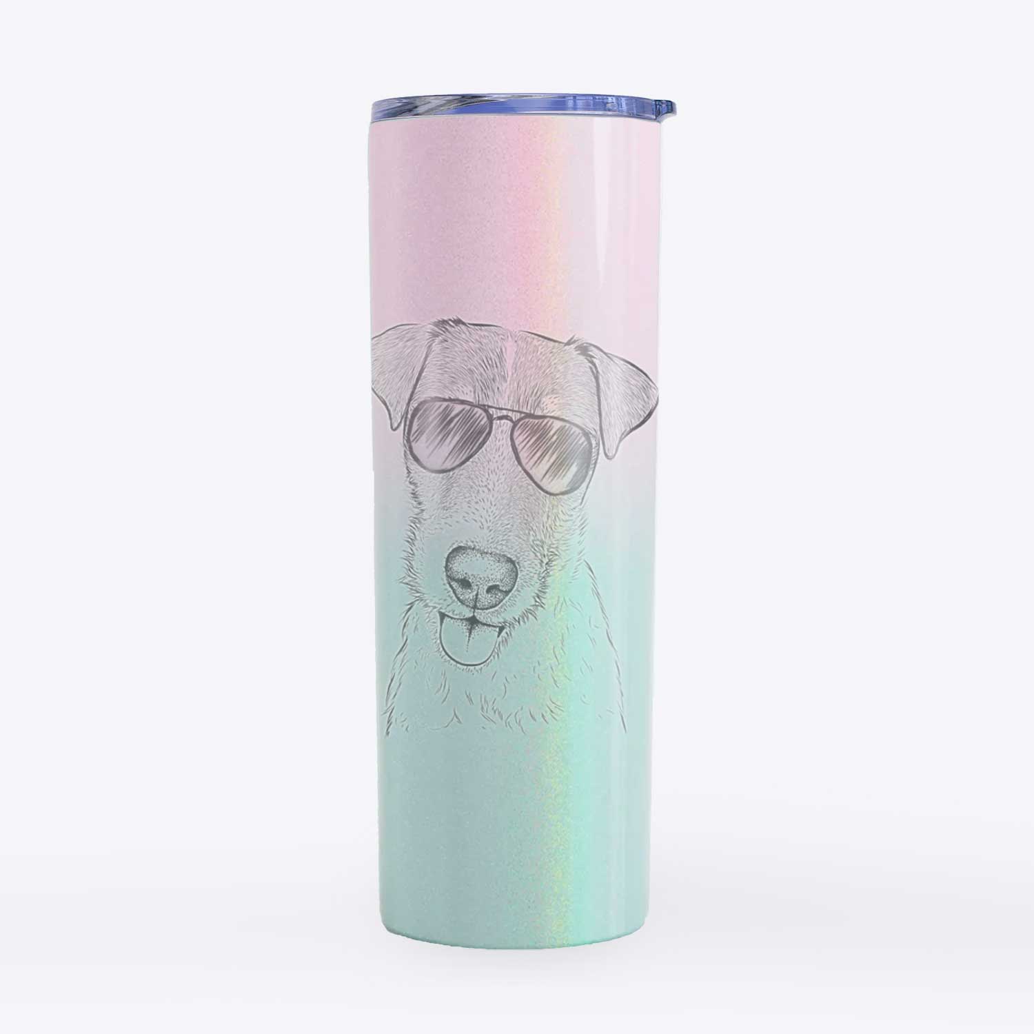 Rider the Parson Russell Terrier - 20oz Skinny Tumbler