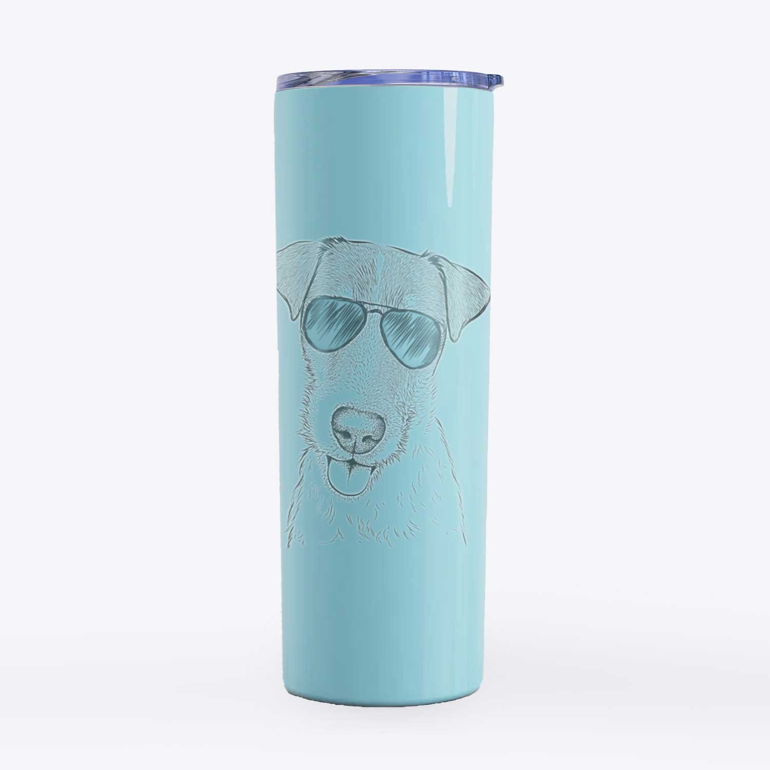 Rider the Parson Russell Terrier - 20oz Skinny Tumbler