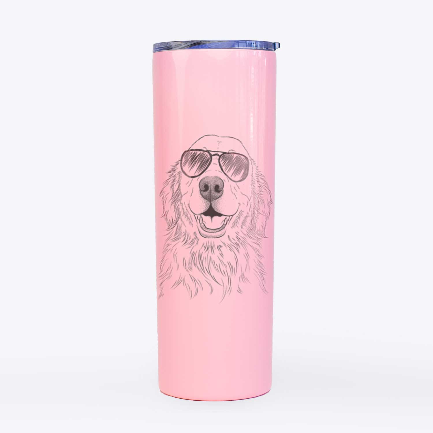 Ridge the Golden Retriever - 20oz Skinny Tumbler