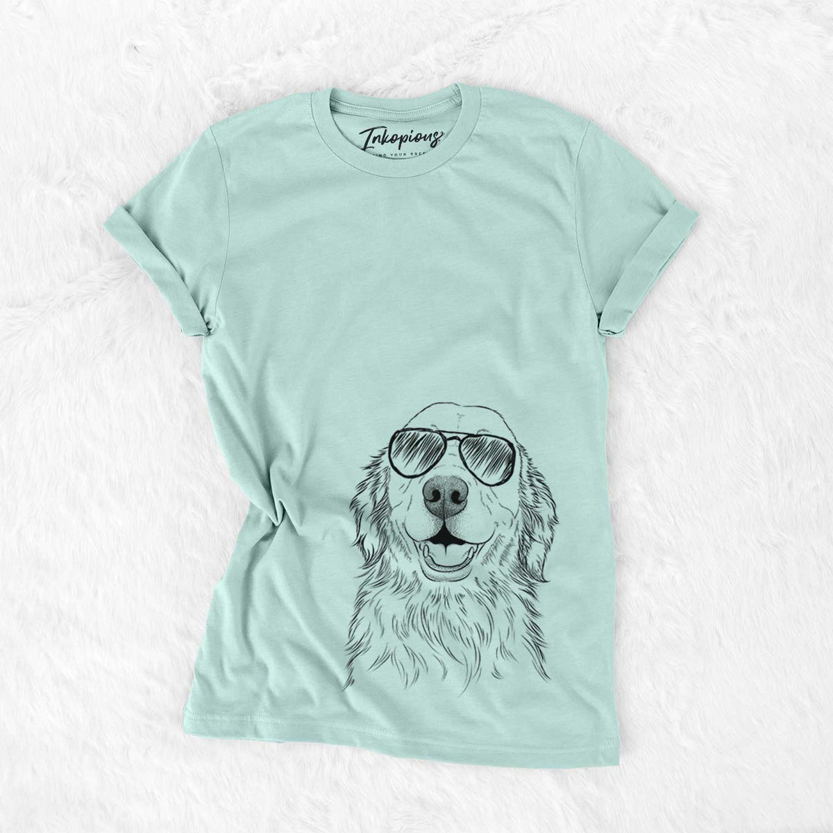 Aviator Ridge the Golden Retriever - Unisex Crewneck