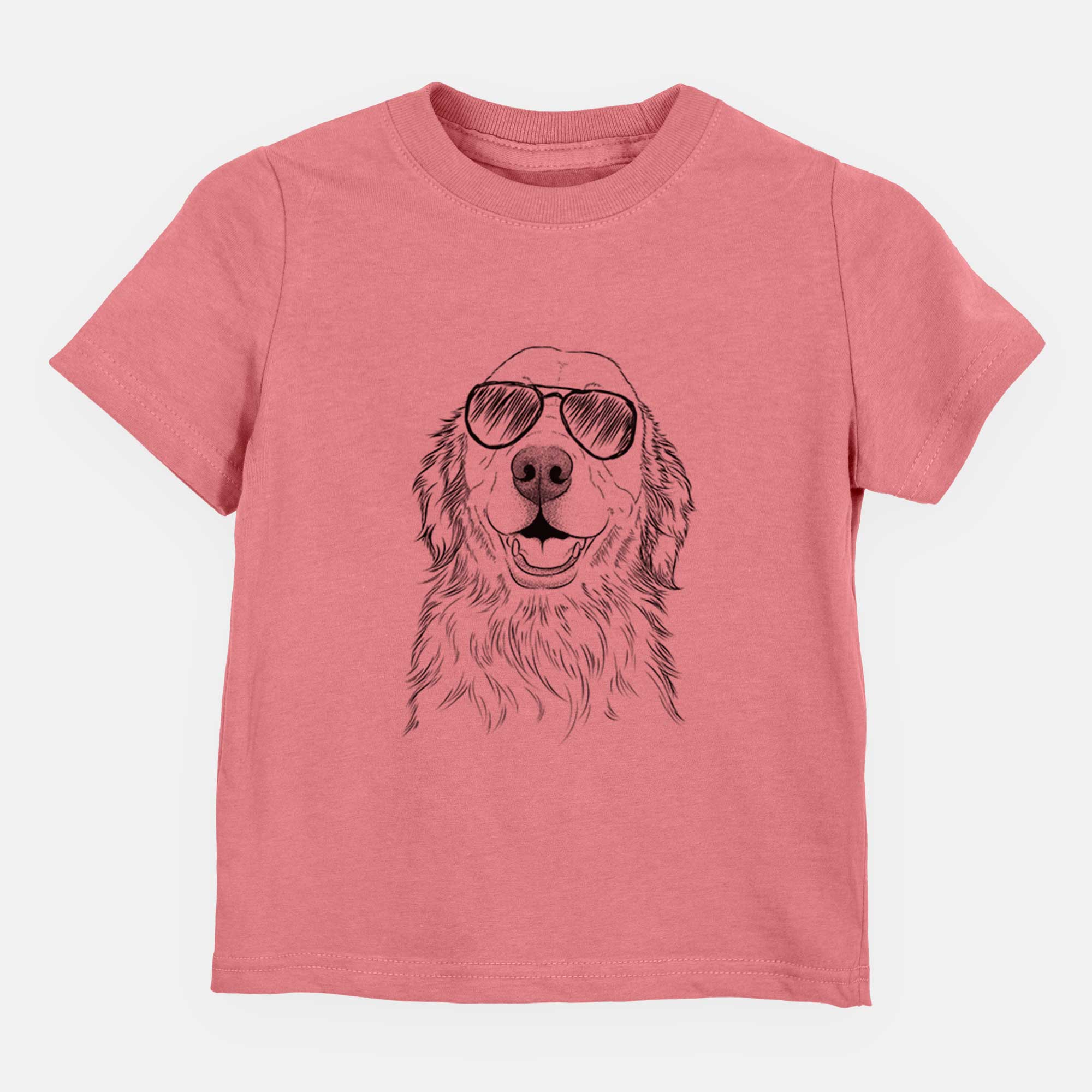 Aviator Ridge the Golden Retriever - Kids/Youth/Toddler Shirt