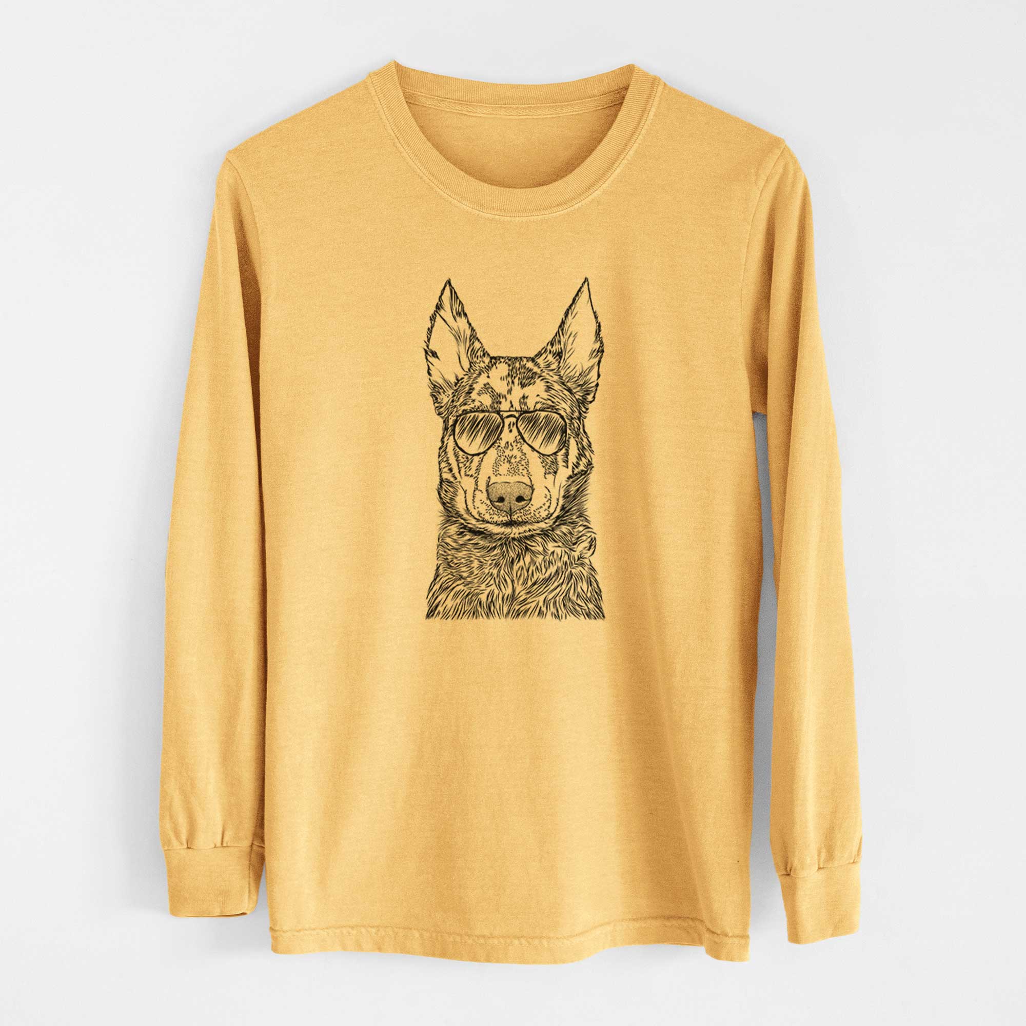 Aviators Riggs the Beauceron - Heavyweight 100% Cotton Long Sleeve