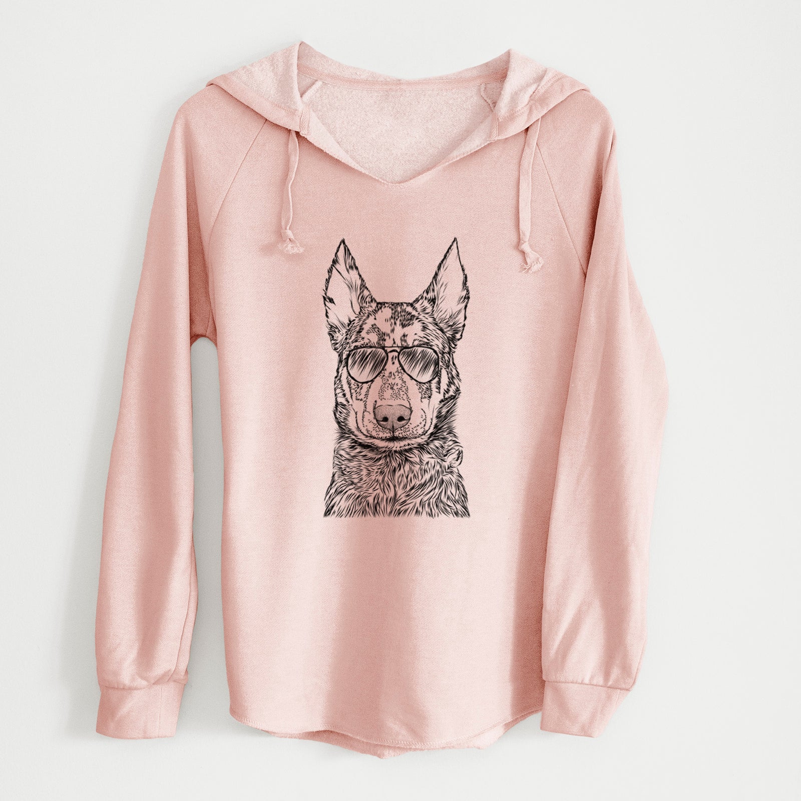 Aviator Riggs the Beauceron - Cali Wave Hooded Sweatshirt
