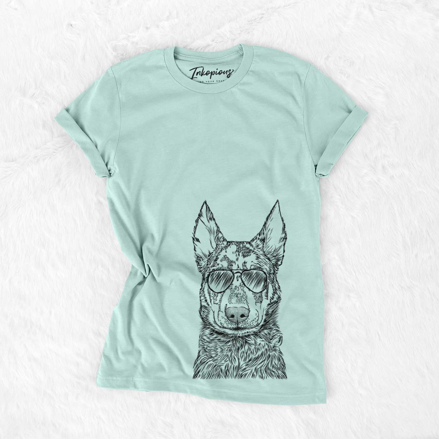 Aviator Riggs the Beauceron - Unisex Crewneck