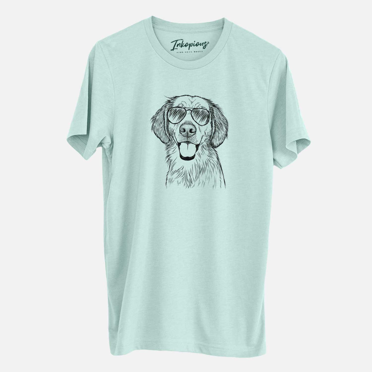 Aviator Riley the Golden Retriever - Unisex Crewneck
