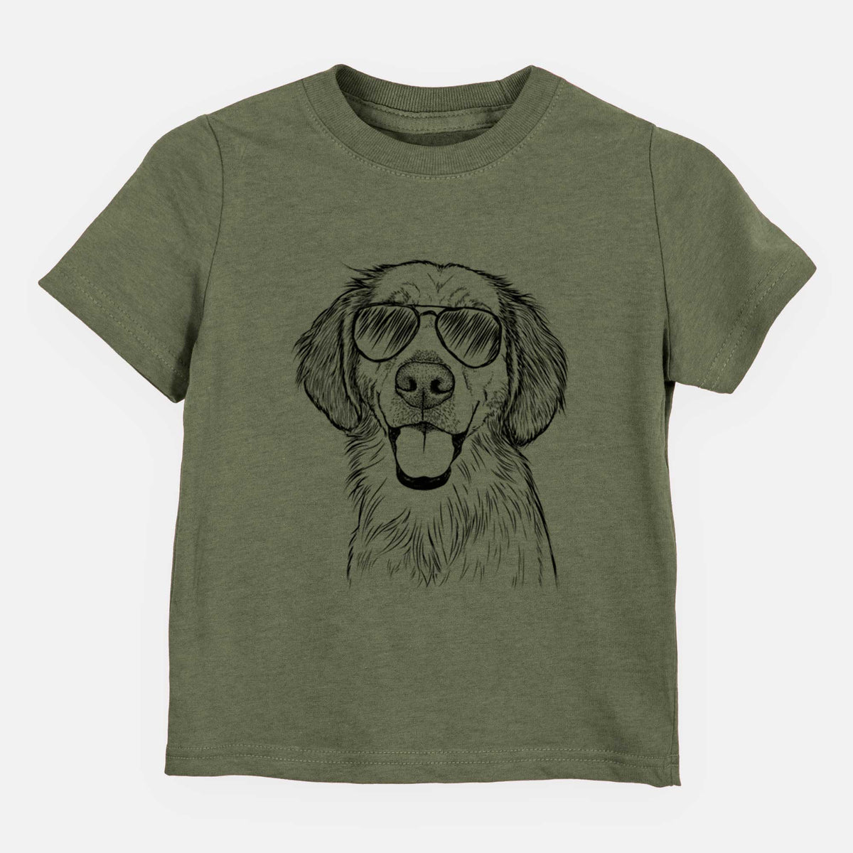 Aviator Riley the Golden Retriever - Kids/Youth/Toddler Shirt