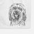 Rime the Tibetan Terrier Decorative Hand Towel