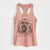 Rime the Tibetan Terrier - Women's Racerback Tanktop