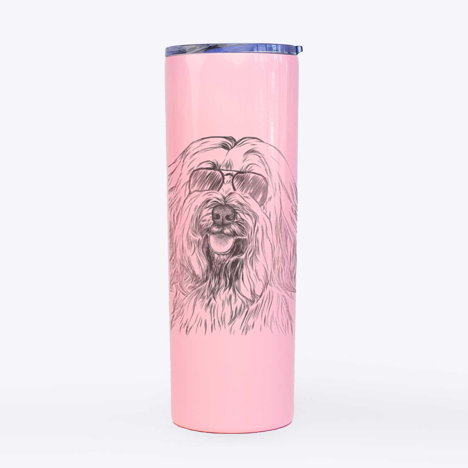 Rime the Tibetan Terrier - 20oz Skinny Tumbler