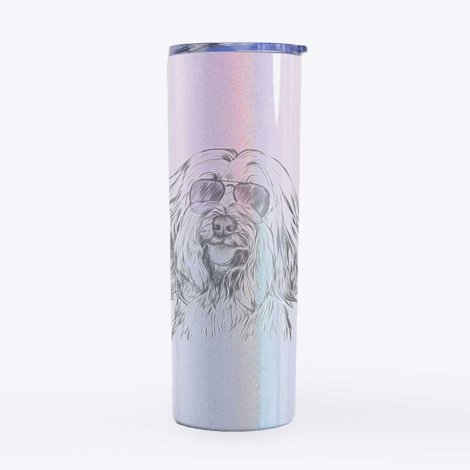 Rime the Tibetan Terrier - 20oz Skinny Tumbler