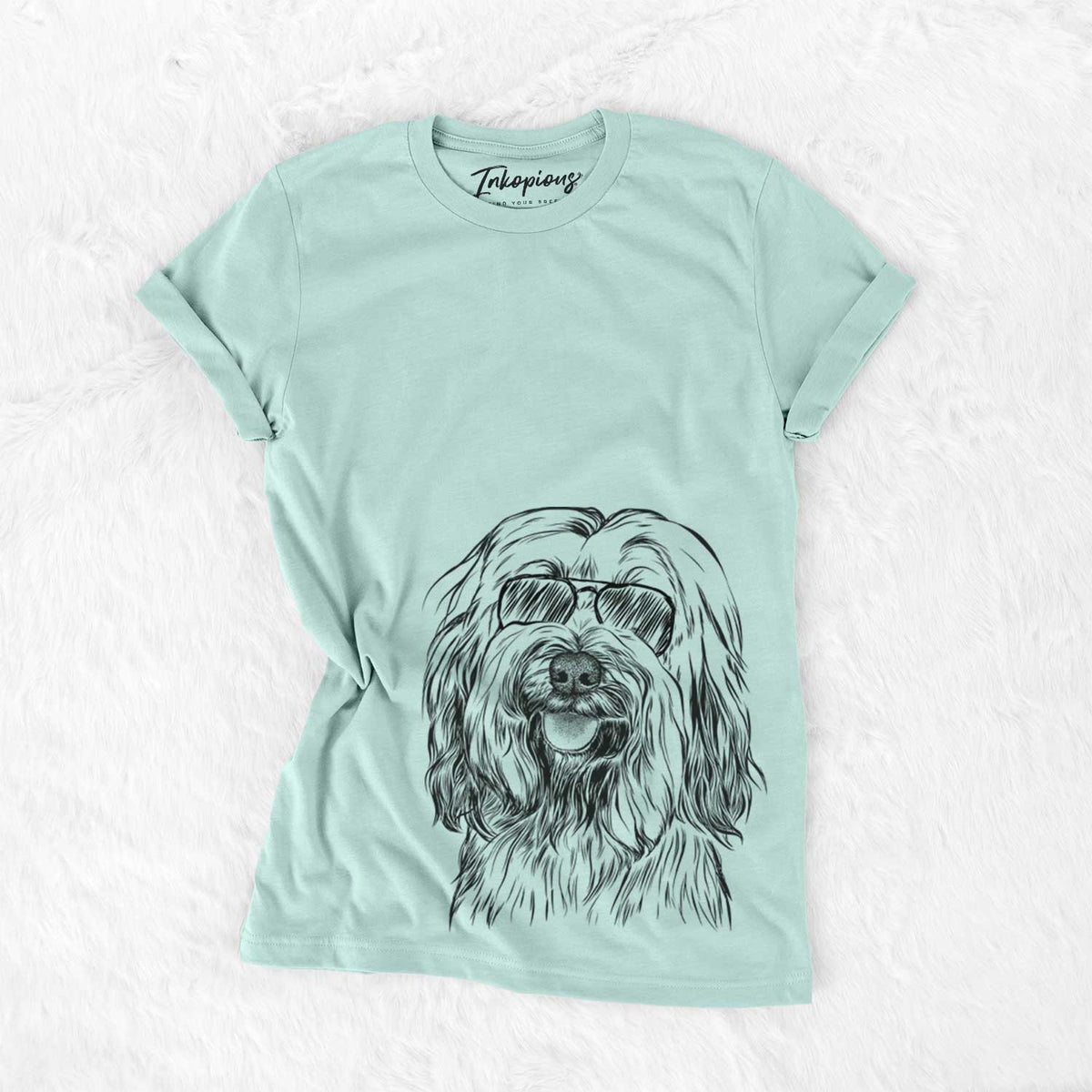 Aviator Rime the Tibetan Terrier - Unisex Crewneck