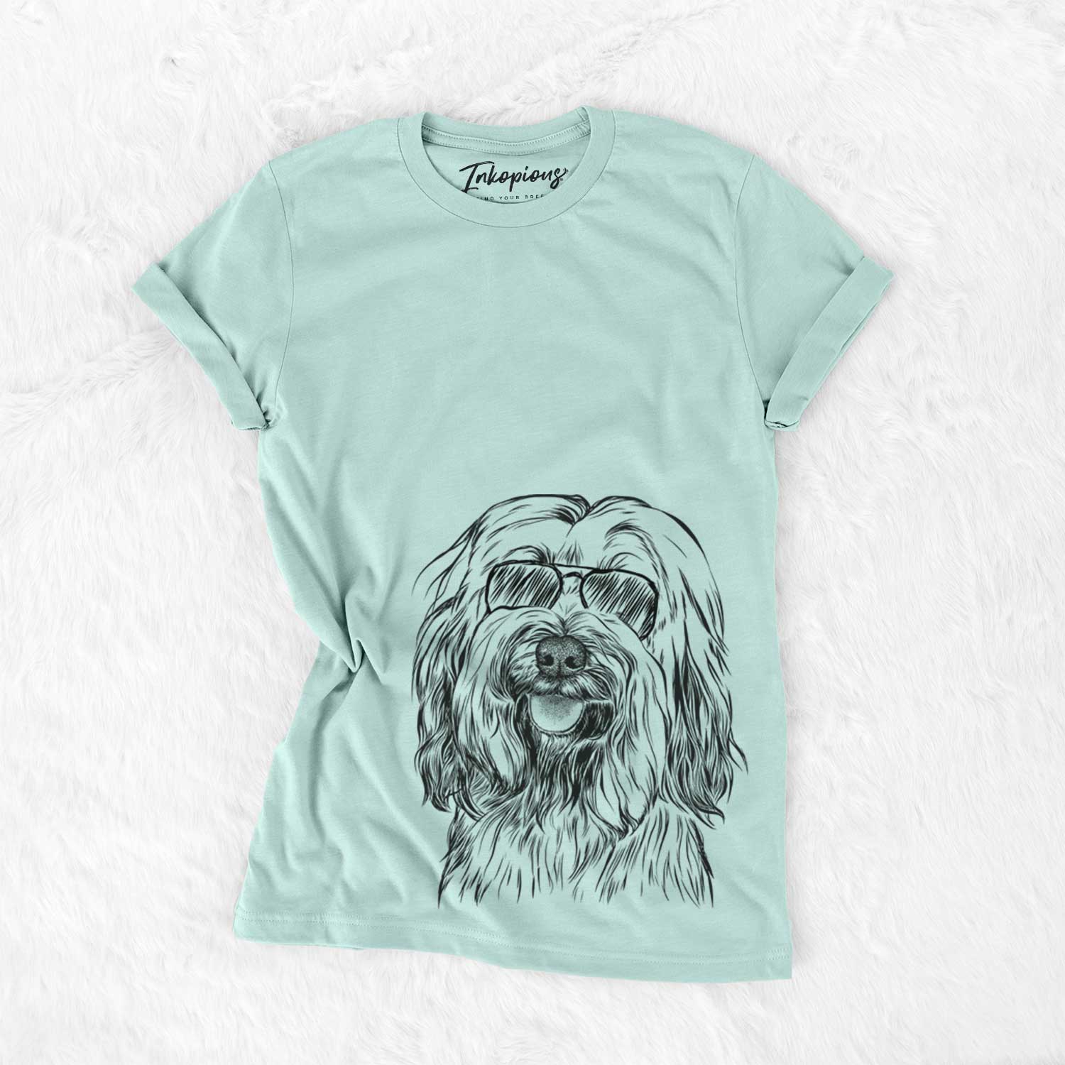 Aviator Rime the Tibetan Terrier - Unisex Crewneck