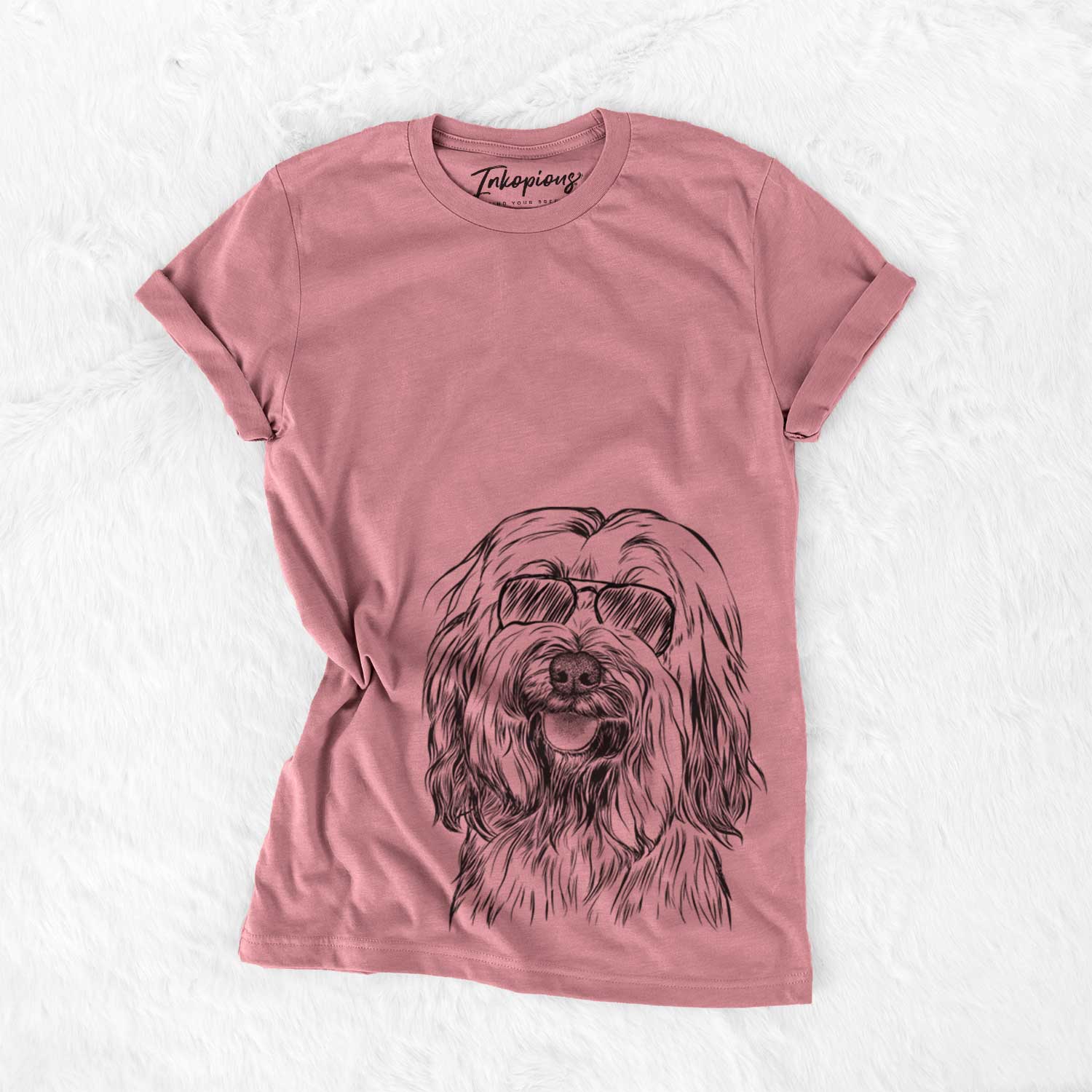 Aviator Rime the Tibetan Terrier - Unisex Crewneck