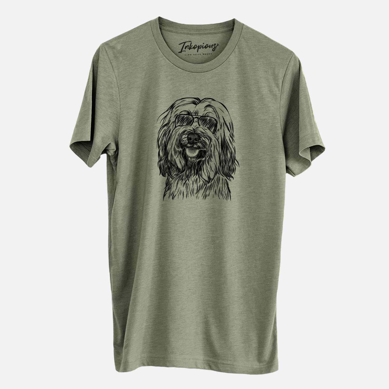 Aviator Rime the Tibetan Terrier - Unisex Crewneck