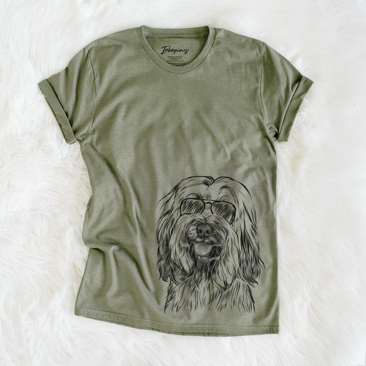 Aviator Rime the Tibetan Terrier - Unisex Crewneck
