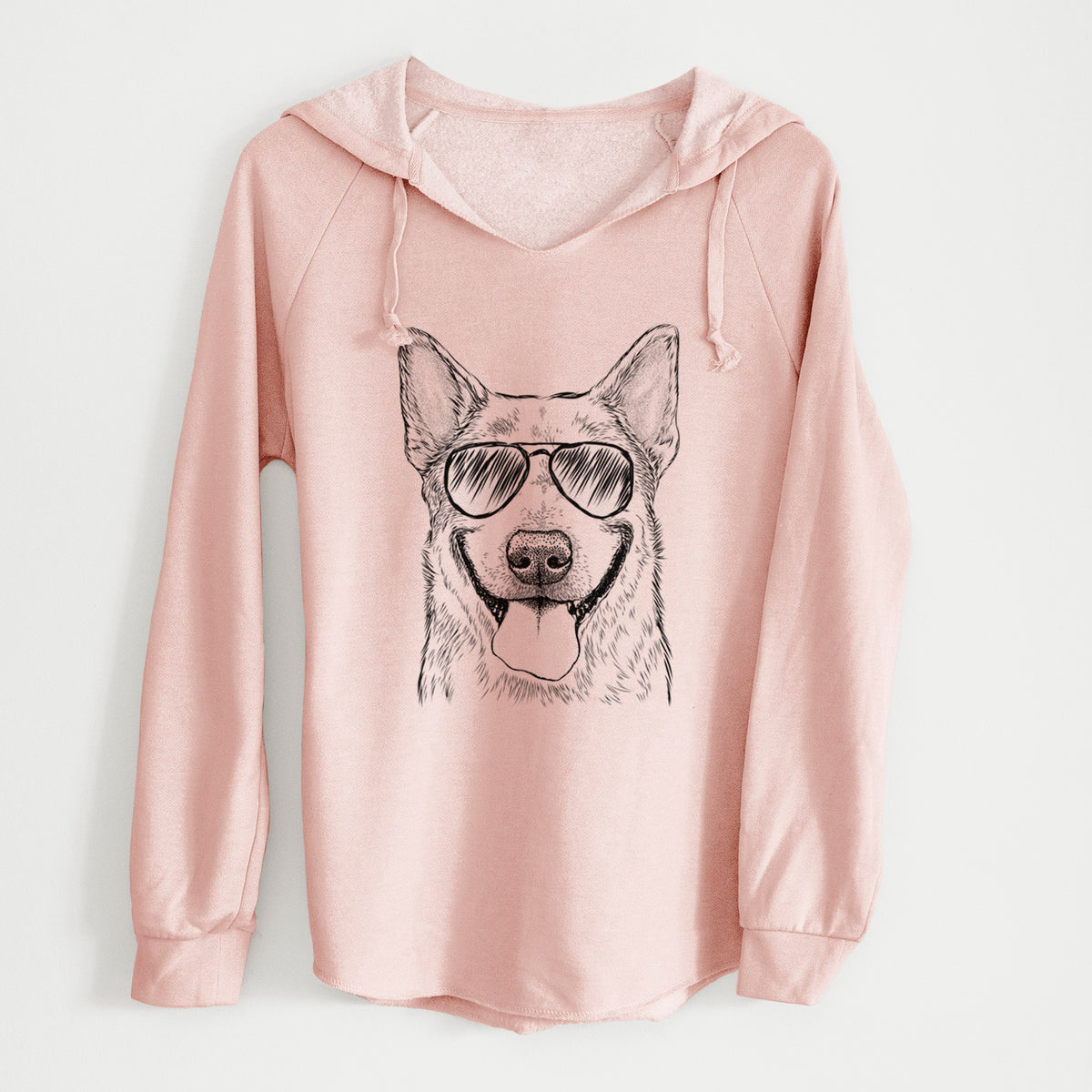 Aviator Rio the Australian Cattle Dog - Cali Wave Hooded Sweatshirt