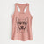 Rio the Australian Cattle Dog - Women's Racerback Tanktop