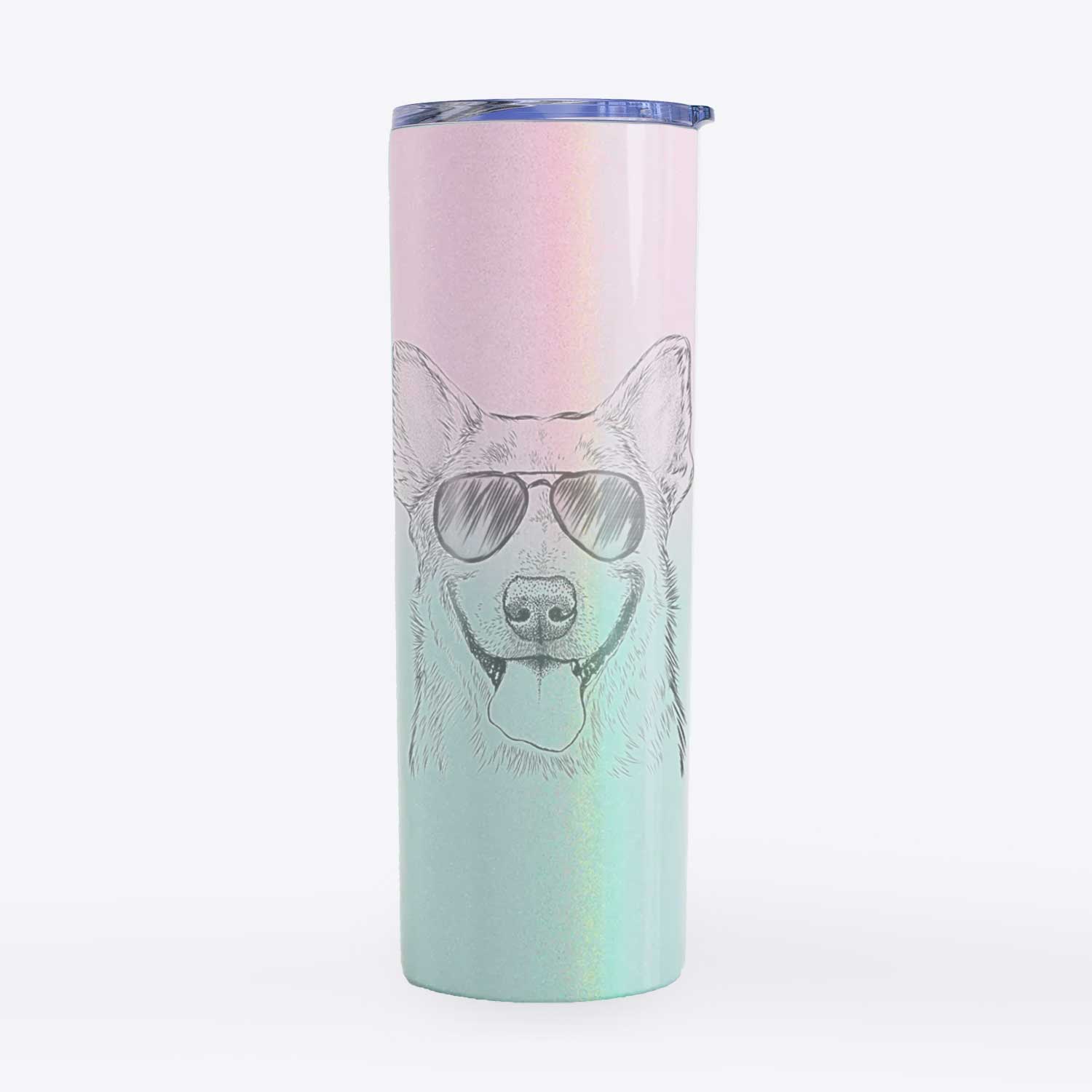 Rio the Australian Cattle Dog - 20oz Skinny Tumbler