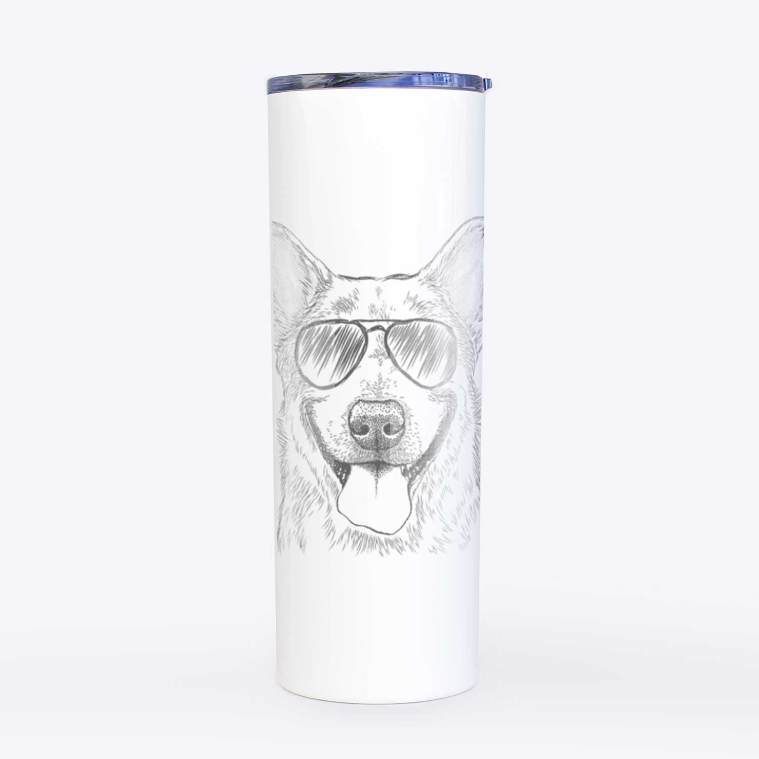 Rio the Australian Cattle Dog - 20oz Skinny Tumbler