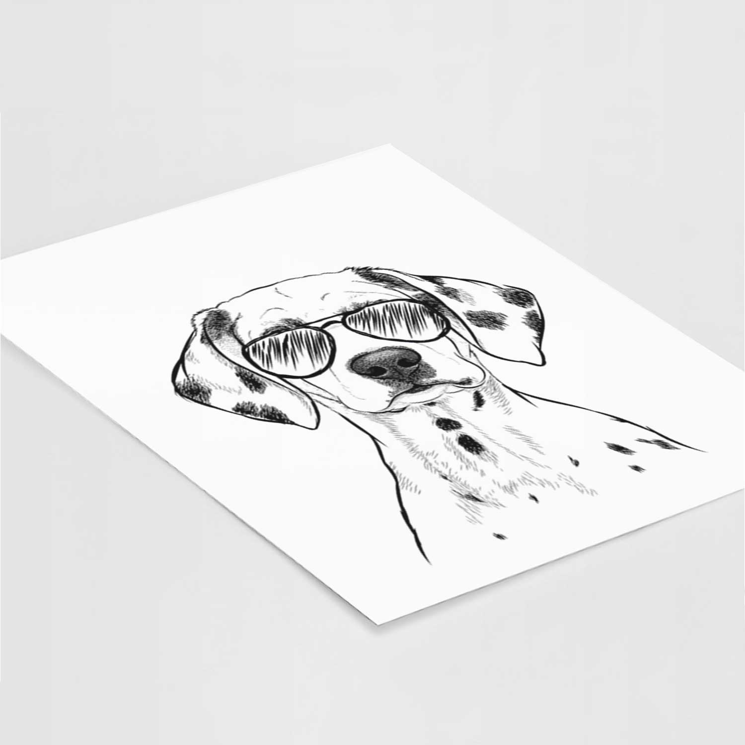 Riot the Dalmatian Art Print