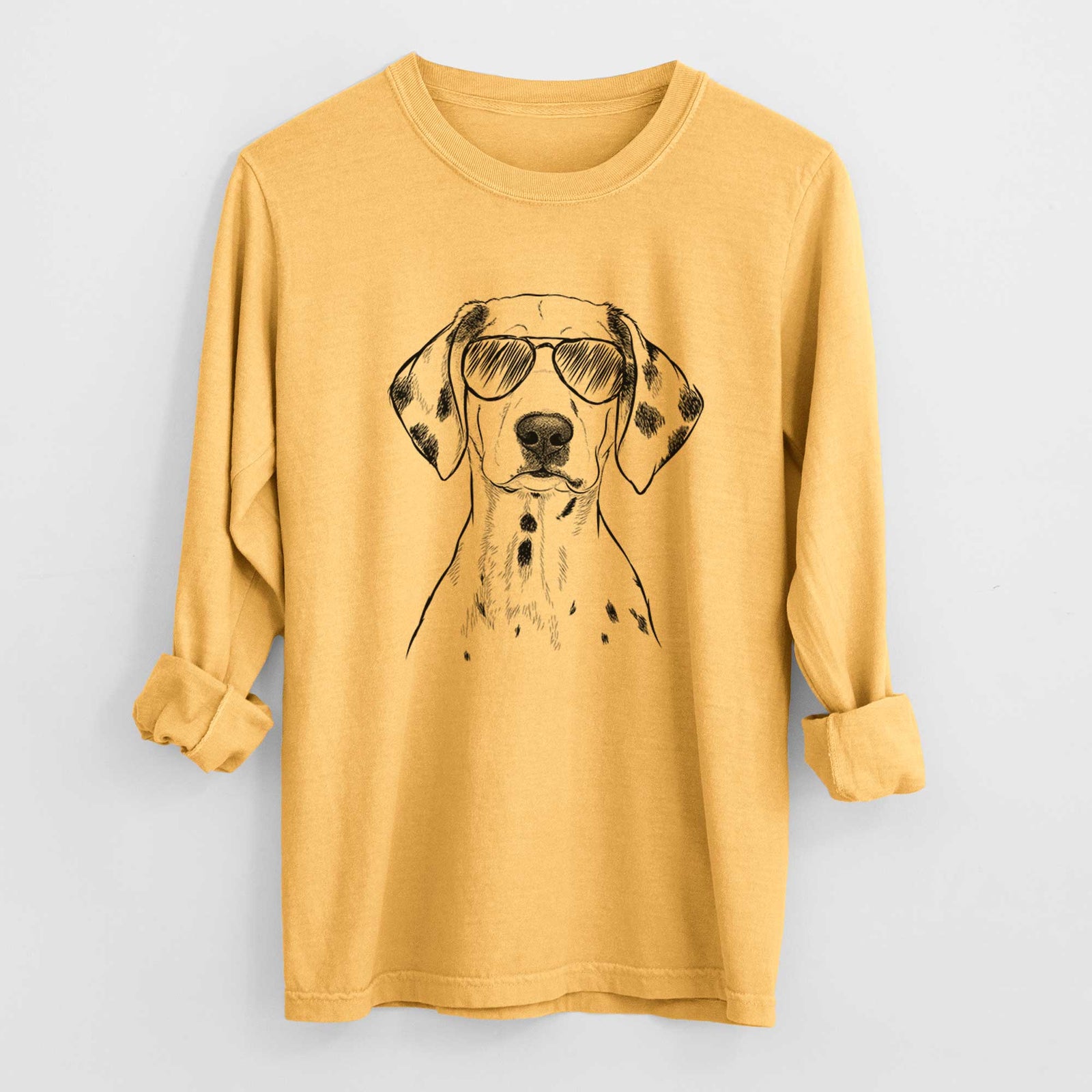 Aviators Riot the Dalmatian - Heavyweight 100% Cotton Long Sleeve