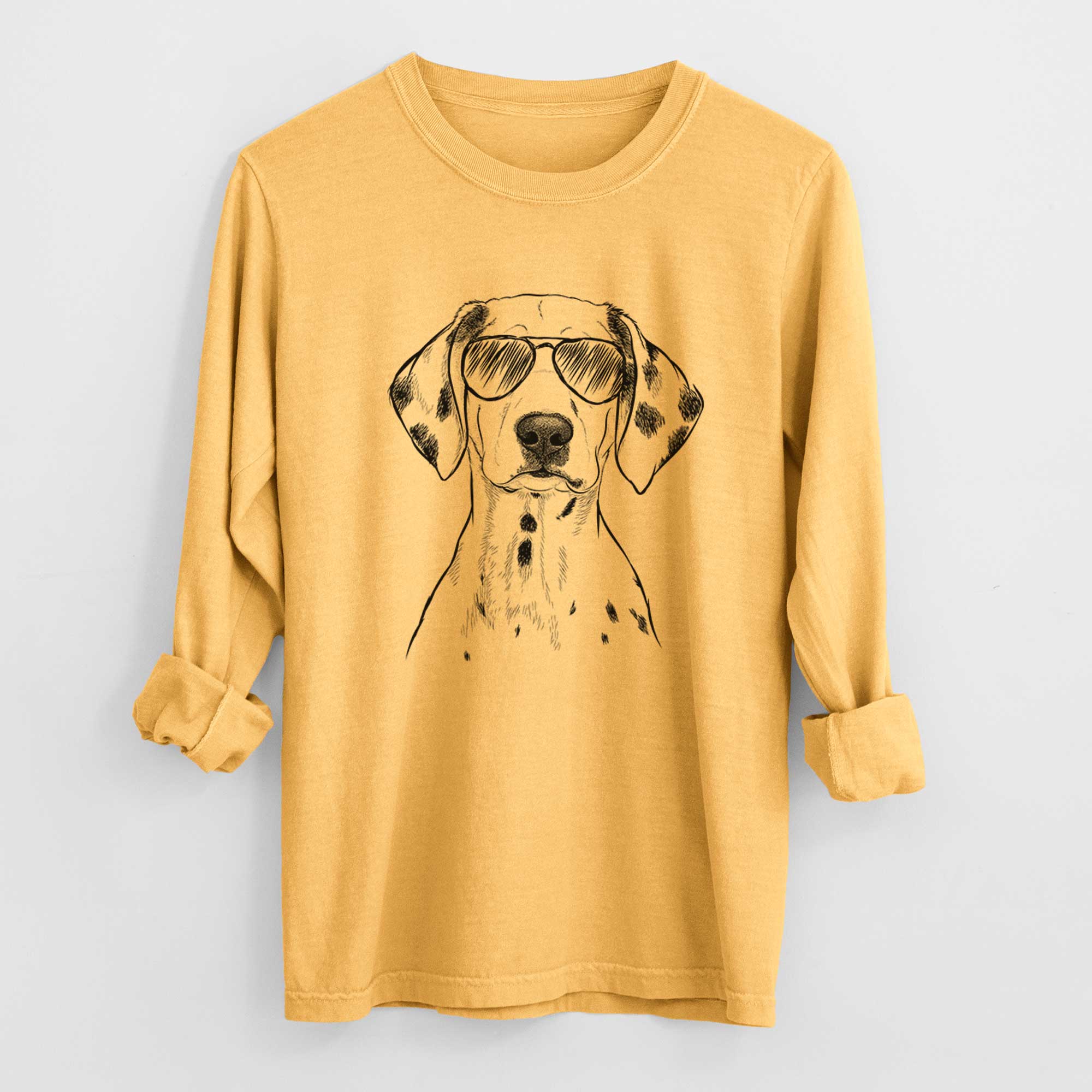 Aviators Riot the Dalmatian - Heavyweight 100% Cotton Long Sleeve