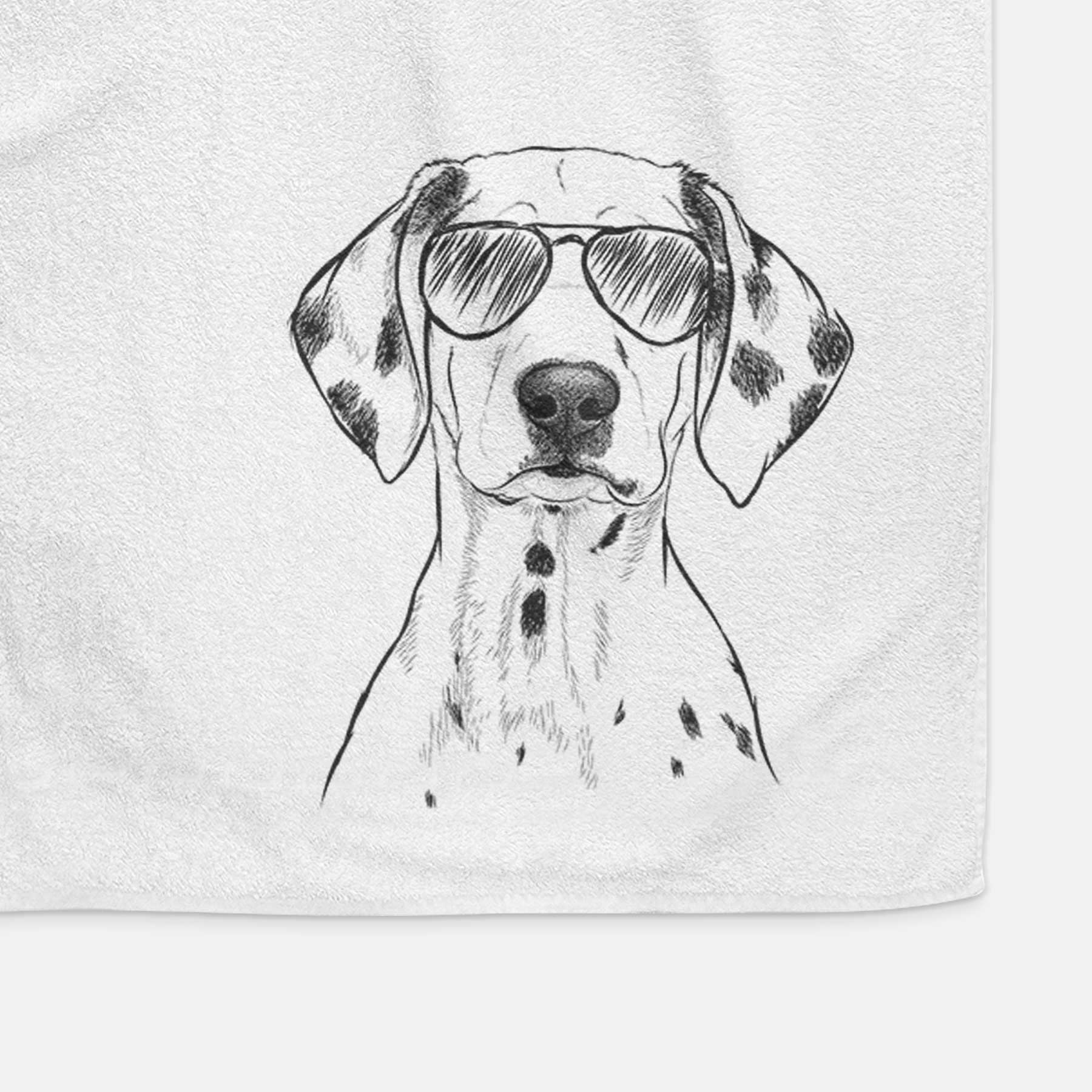 Riot the Dalmatian Decorative Hand Towel