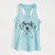 Riot the Dalmatian - Women's Racerback Tanktop