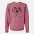 Aviator Riot the Dalmatian - Unisex Pigment Dyed Crew Sweatshirt