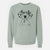 Aviator Riot the Dalmatian - Unisex Pigment Dyed Crew Sweatshirt