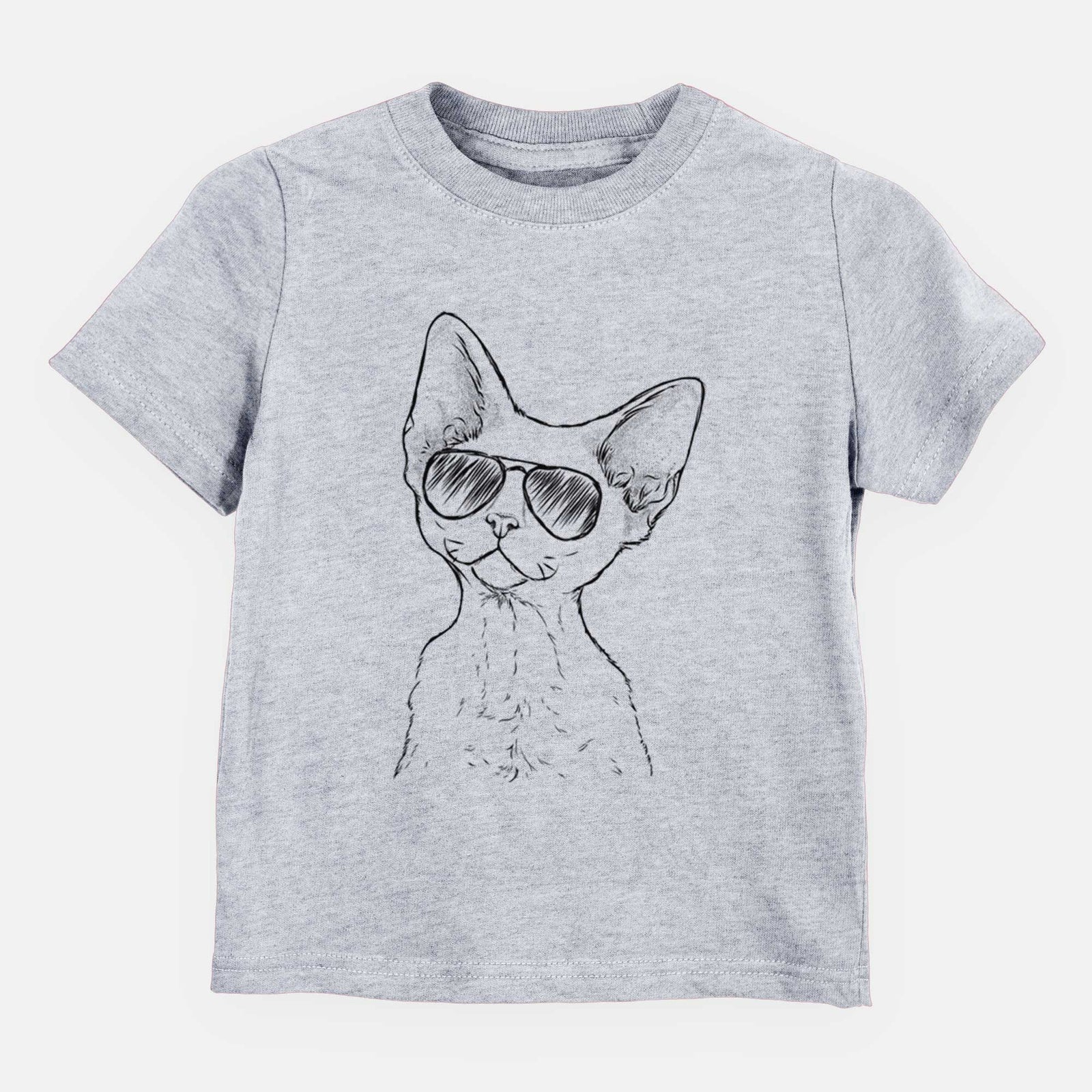 Aviator Ripley the Devon Rex Cat - Kids/Youth/Toddler Shirt