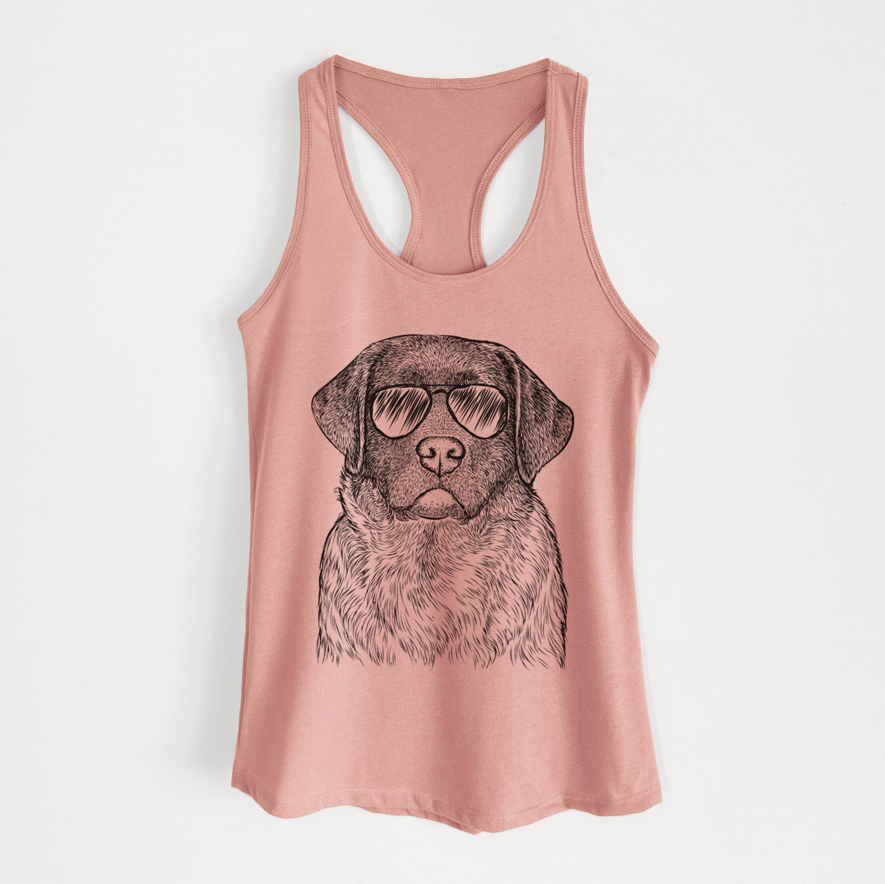 River the English Labrador Retriever - Women's Racerback Tanktop