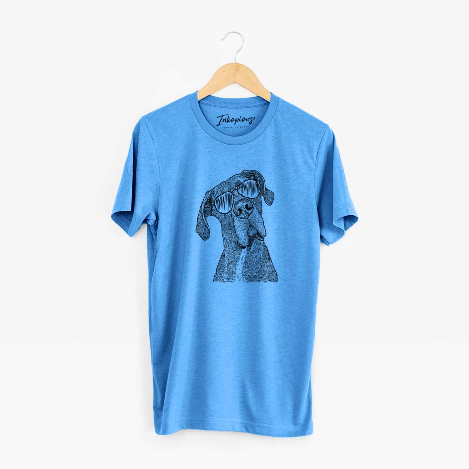 Aviator River the Great Dane - Unisex Crewneck