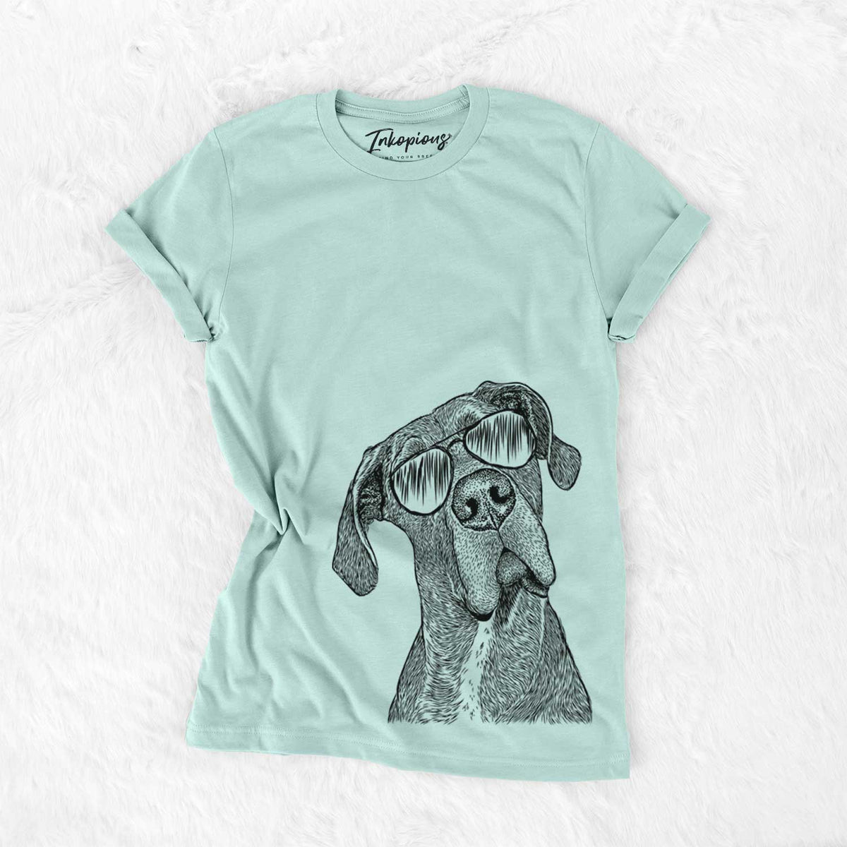 Aviator River the Great Dane - Unisex Crewneck