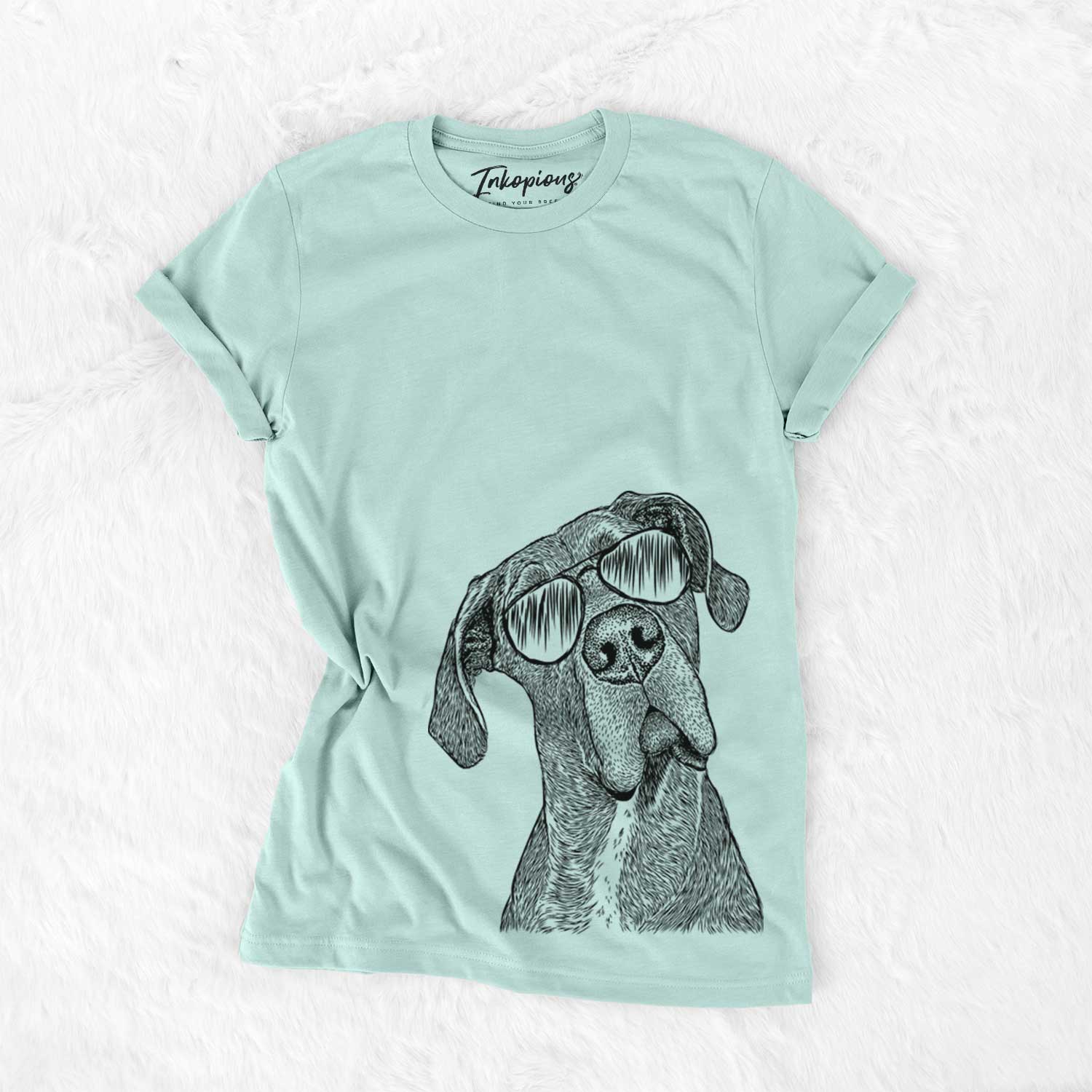 Aviator River the Great Dane - Unisex Crewneck