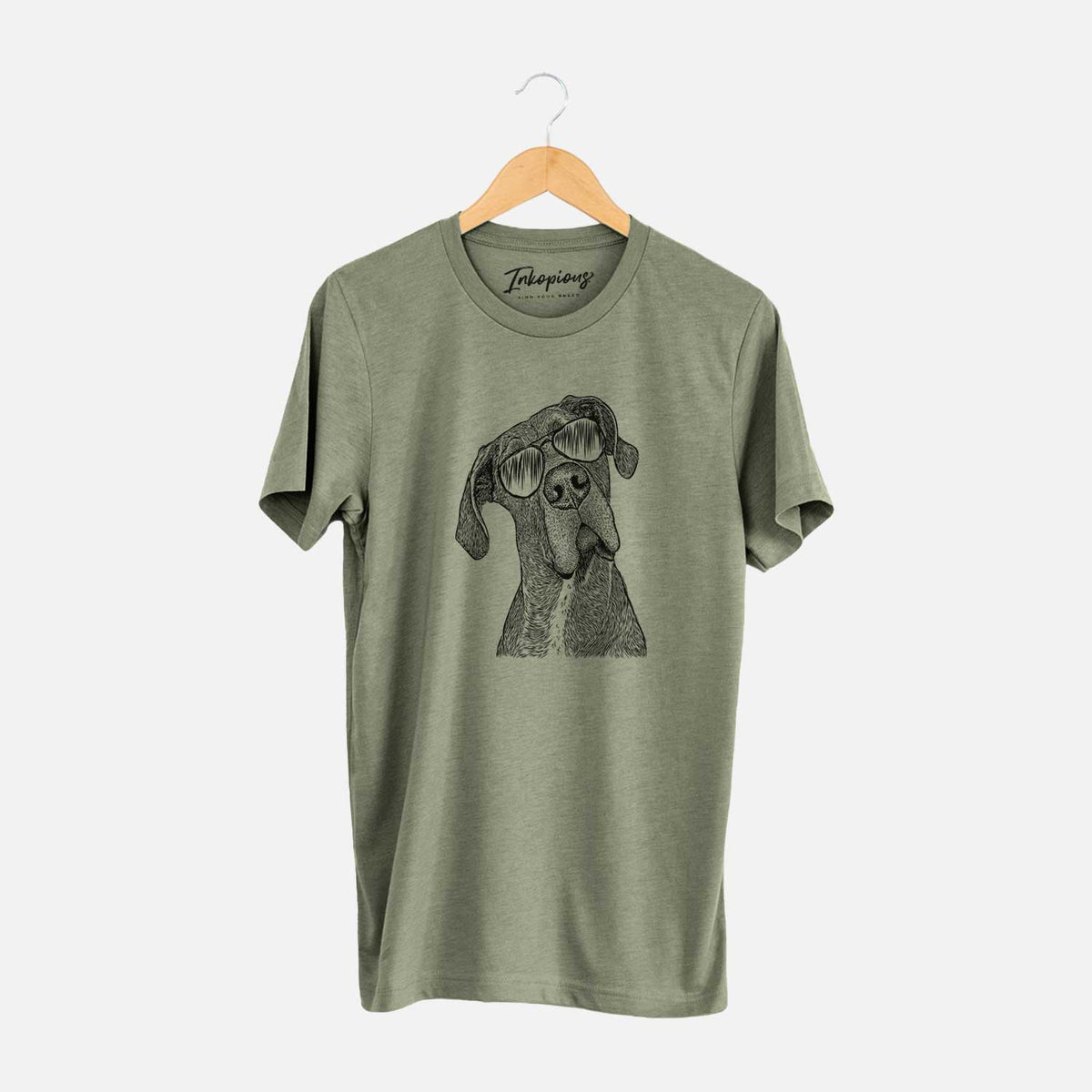 Aviator River the Great Dane - Unisex Crewneck