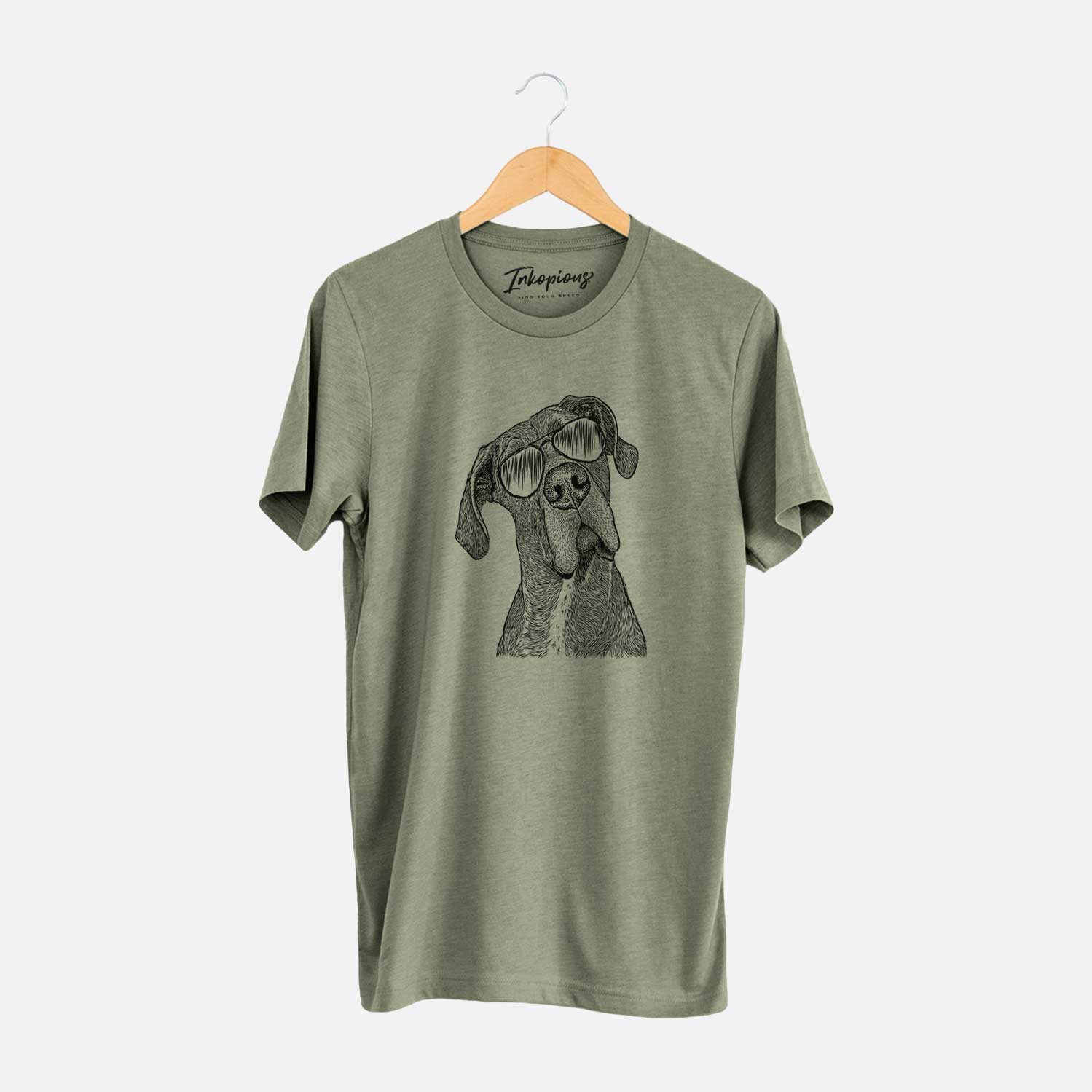 Aviator River the Great Dane - Unisex Crewneck