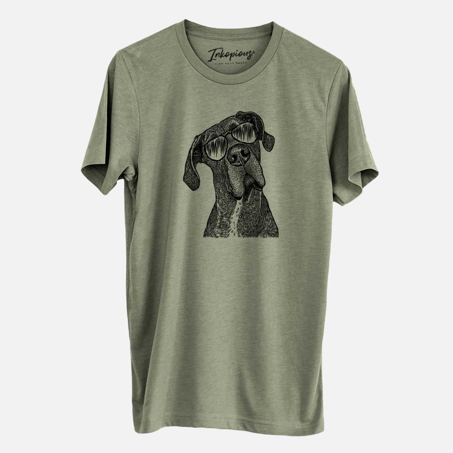 Aviator River the Great Dane - Unisex Crewneck