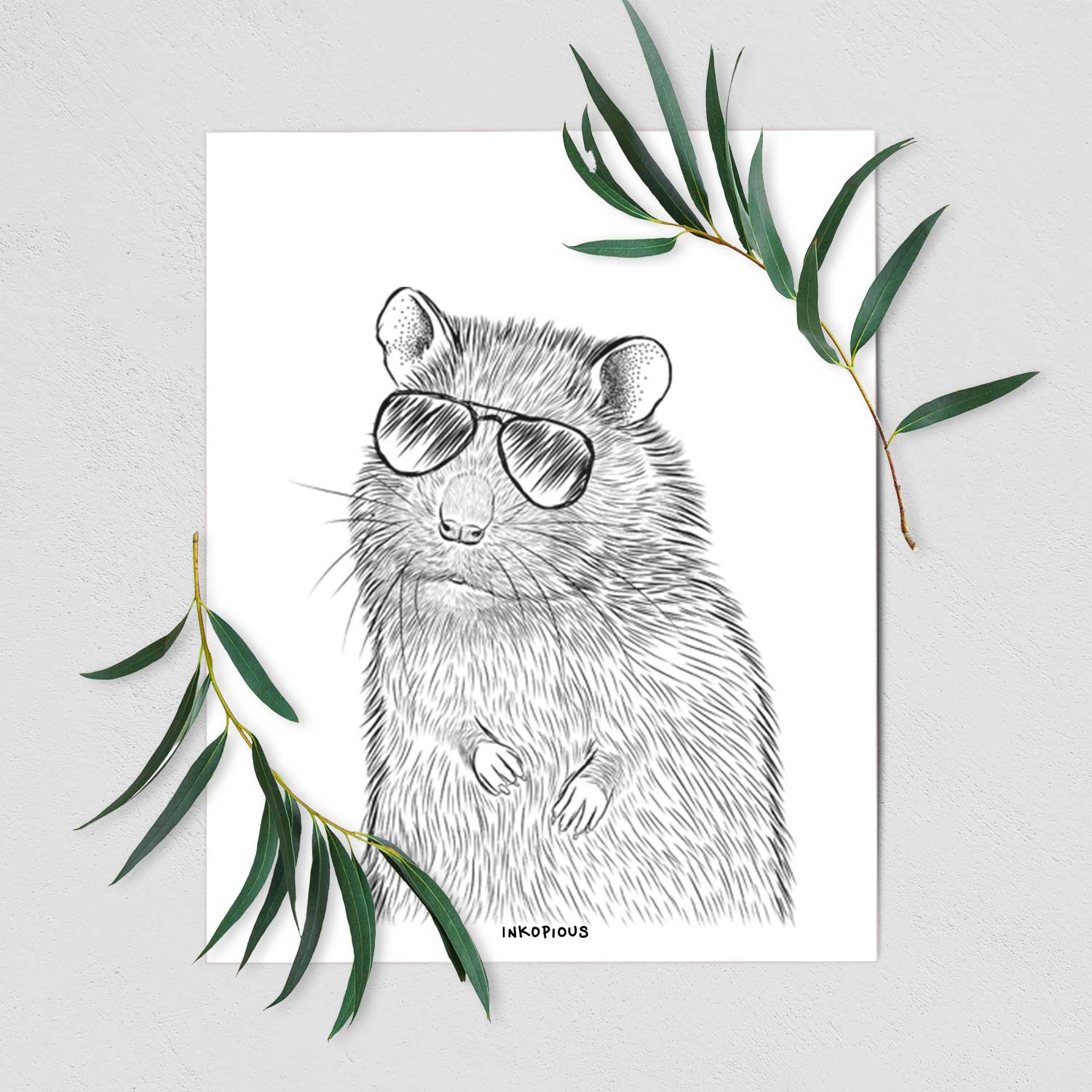 Rizzo the Rat Art Print