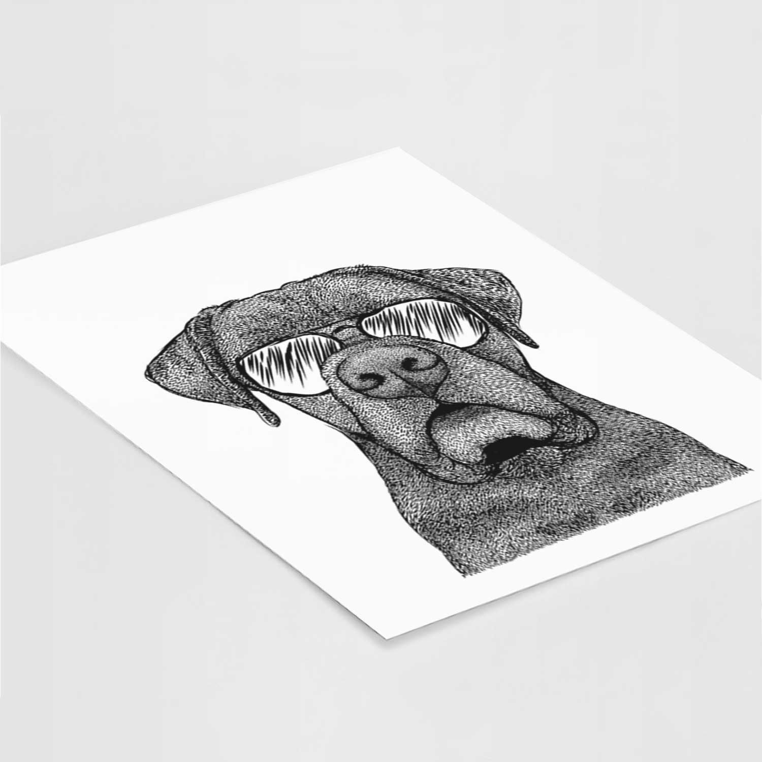 Rocco the Cane Corso Art Print