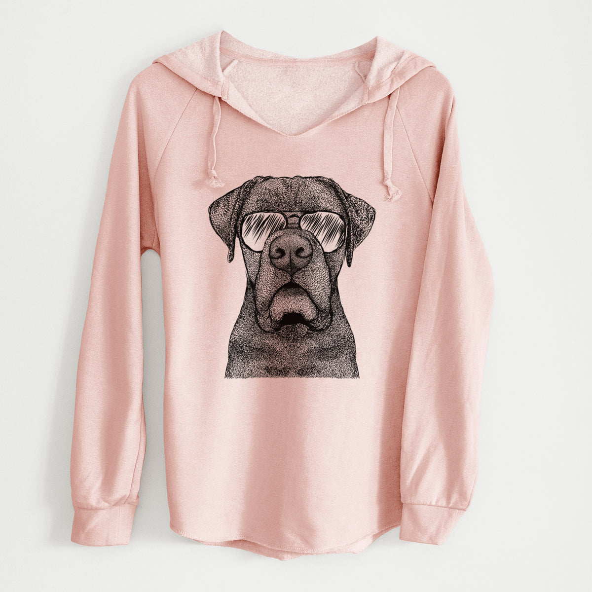 Aviator Rocco the Cane Corso - Cali Wave Hooded Sweatshirt