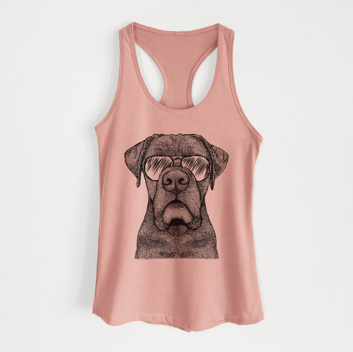 Rocco the Cane Corso - Women's Racerback Tanktop