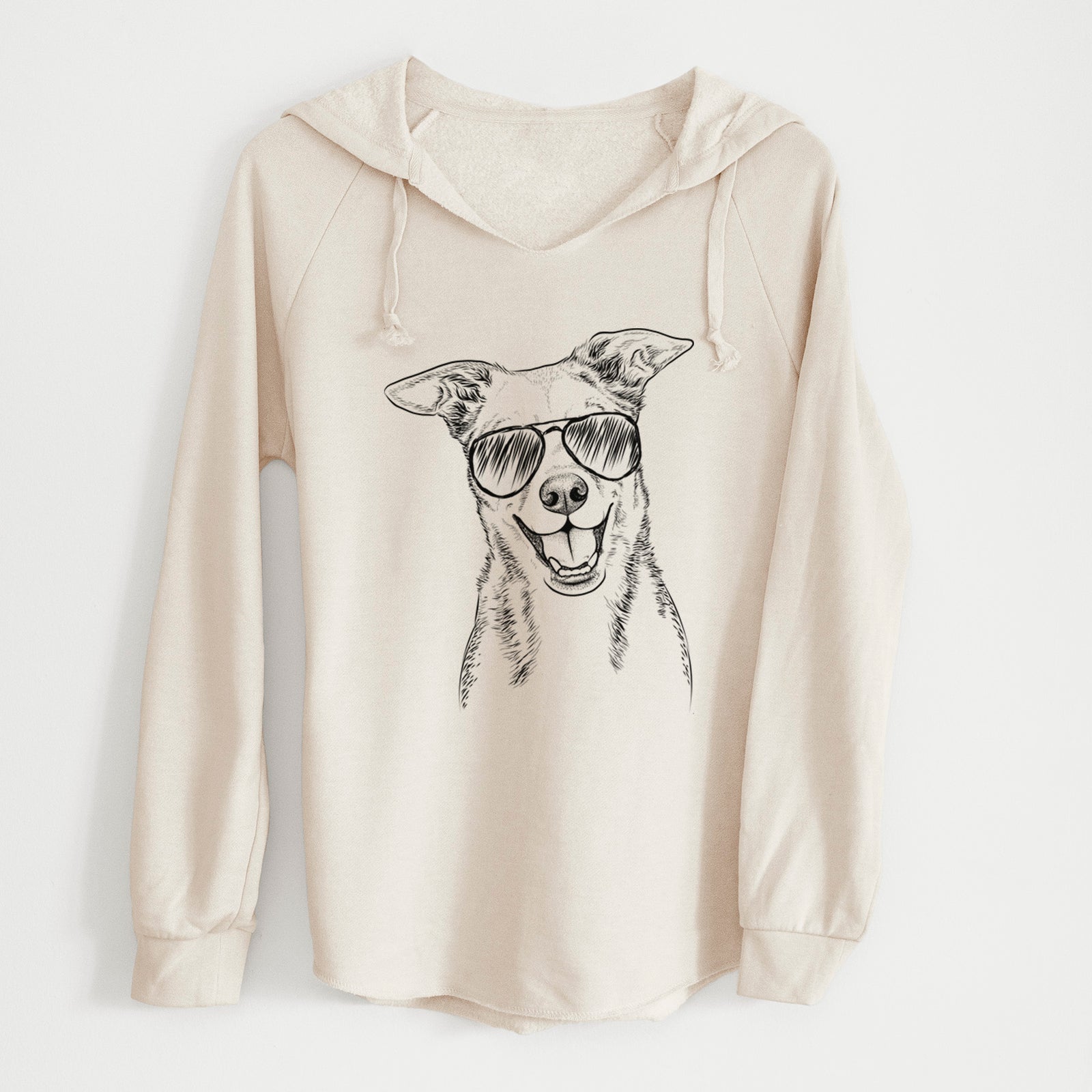 Aviator Rocco the Mixed Breed - Cali Wave Hooded Sweatshirt