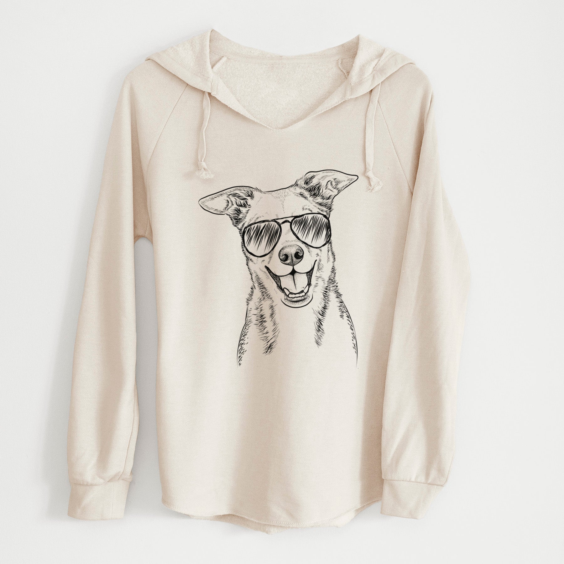 Aviator Rocco the Mixed Breed - Cali Wave Hooded Sweatshirt