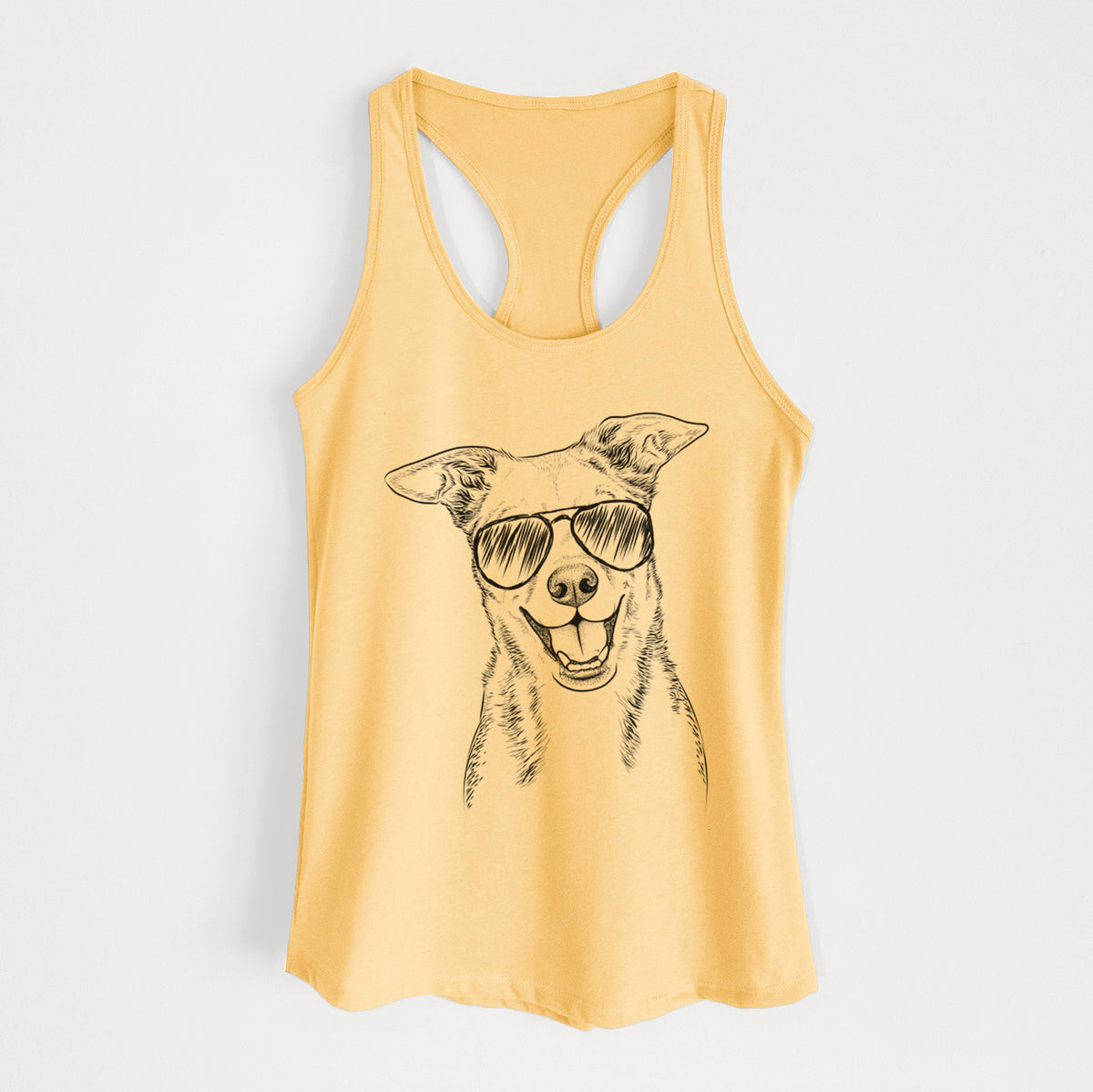 Rocco the Mixed Breed - Women's Racerback Tanktop