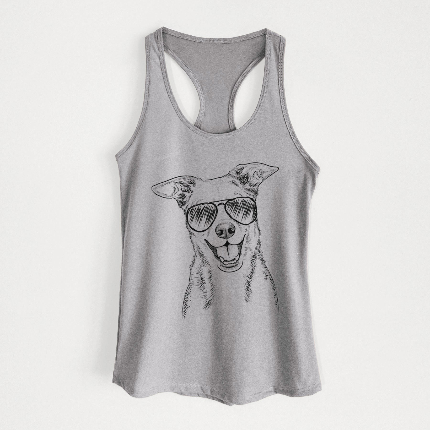 Rocco the Mixed Breed - Women's Racerback Tanktop
