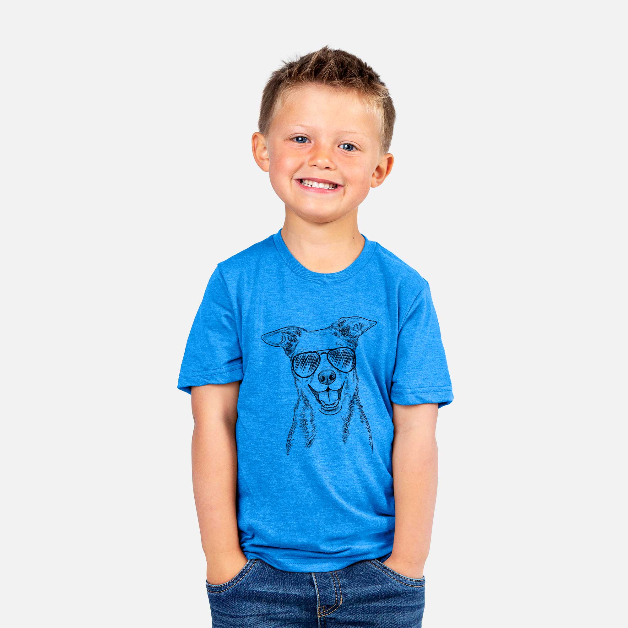 Aviator Rocco the Mixed Breed - Kids/Youth/Toddler Shirt