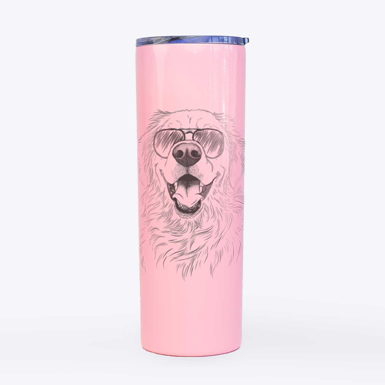 Roger the Golden Retriever - 20oz Skinny Tumbler