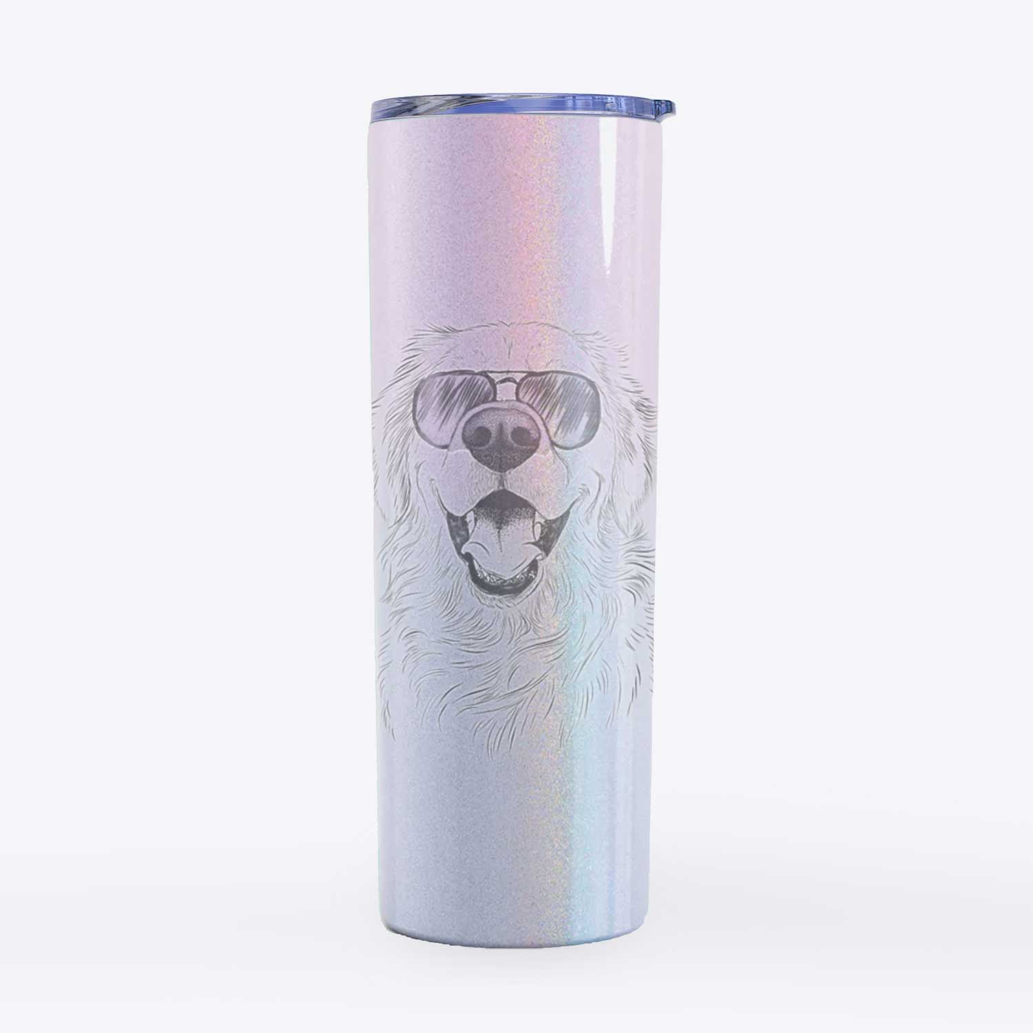 Roger the Golden Retriever - 20oz Skinny Tumbler