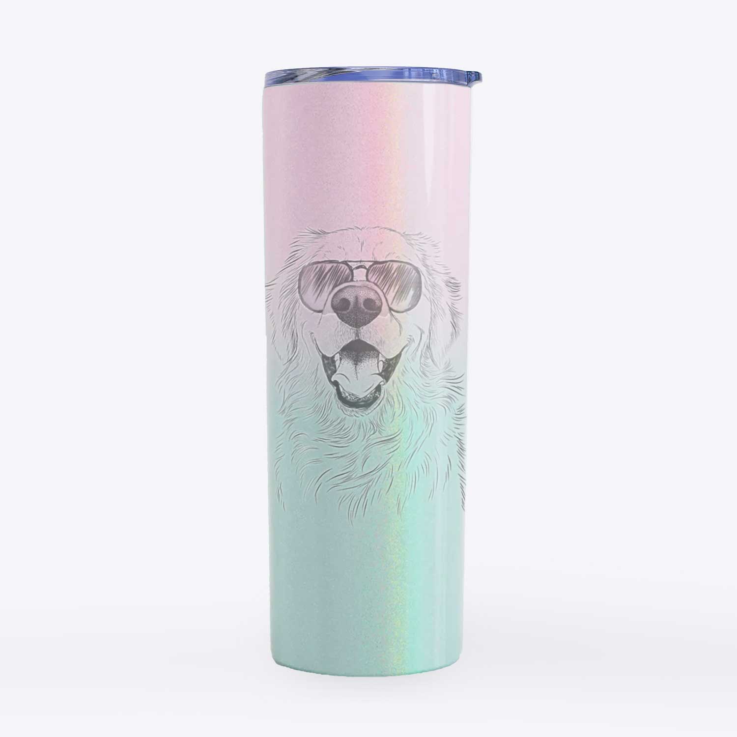 Roger the Golden Retriever - 20oz Skinny Tumbler